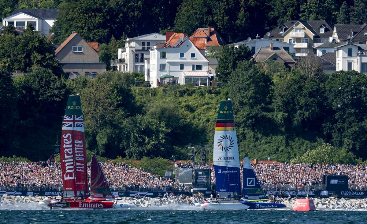 Germany SailGP Team win first race at the Germany Sail Grand Prix