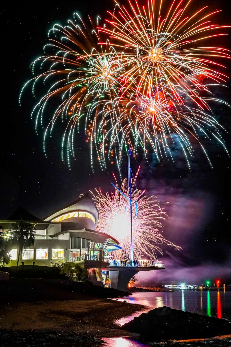 HIRW25 Nautilus Marine Insurance owners and skippers welcome function and fireworks_credit Salty Dingo