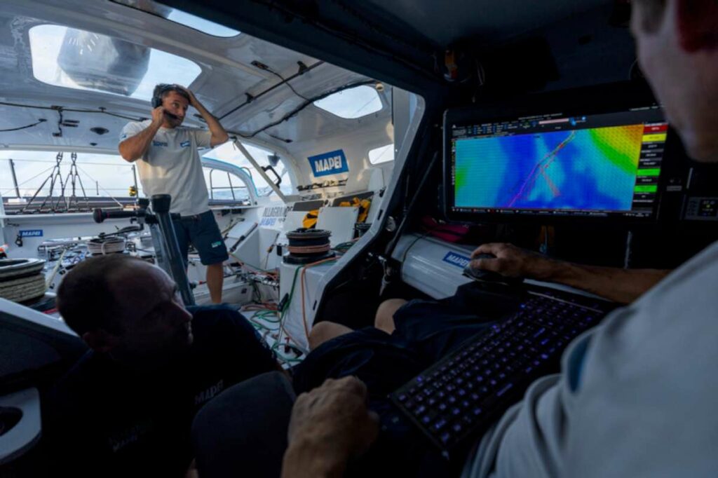 LEG_02 Porthsmooth - Cartagena - August 19 2025, Imoca ALLAGRANDE MAPEI, The Ocean Race Europe 2025, © Pierre Bouras / Allagrande MAPEI / The Ocean Race