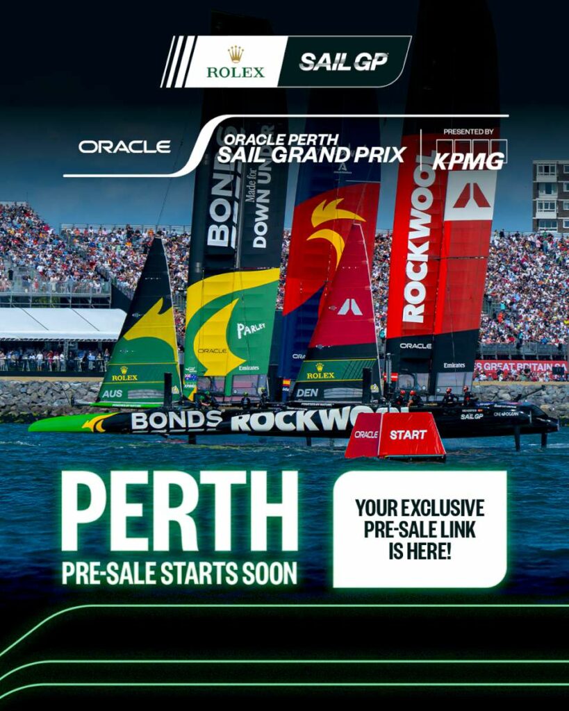 Oracle Perth Sail Grand Prix Pre Sale