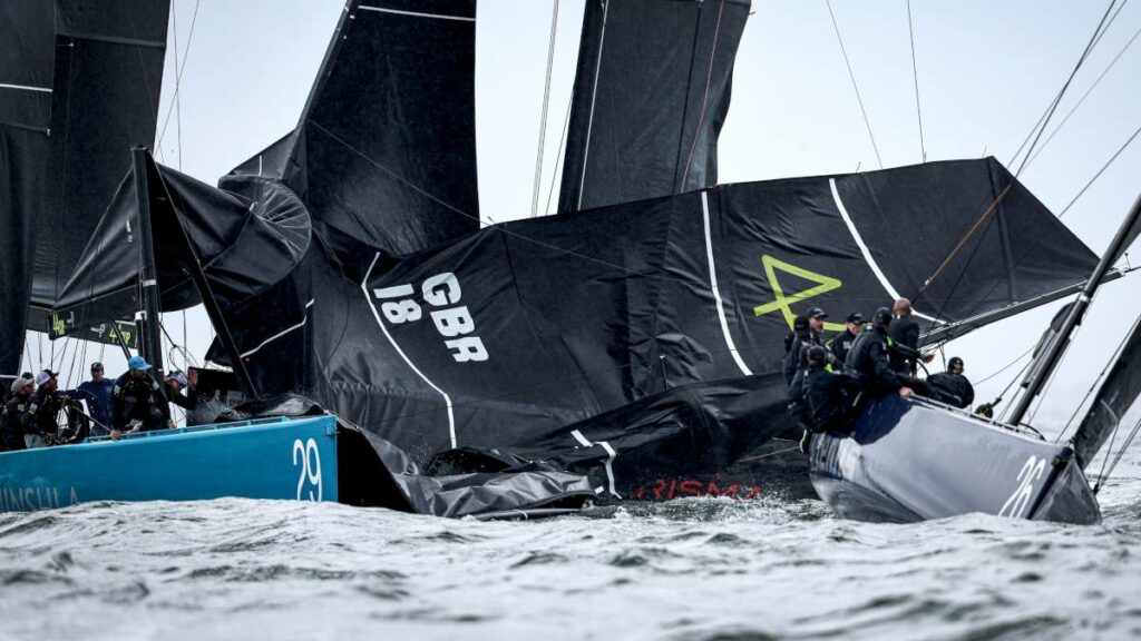 Charisma and Peninsula Racing collided in a port-starboard incident - Photo credit MartinezStudio.es
