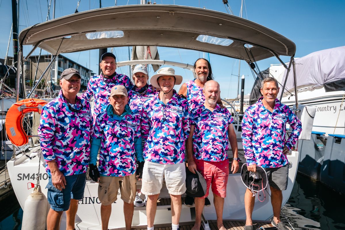 The Chinook crew dressed for success - Revolution Productions pic