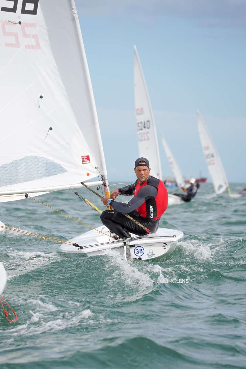 Isaac Schotte Silver CREDIT Sailing Lens - ILCA U21 Worlds 2025