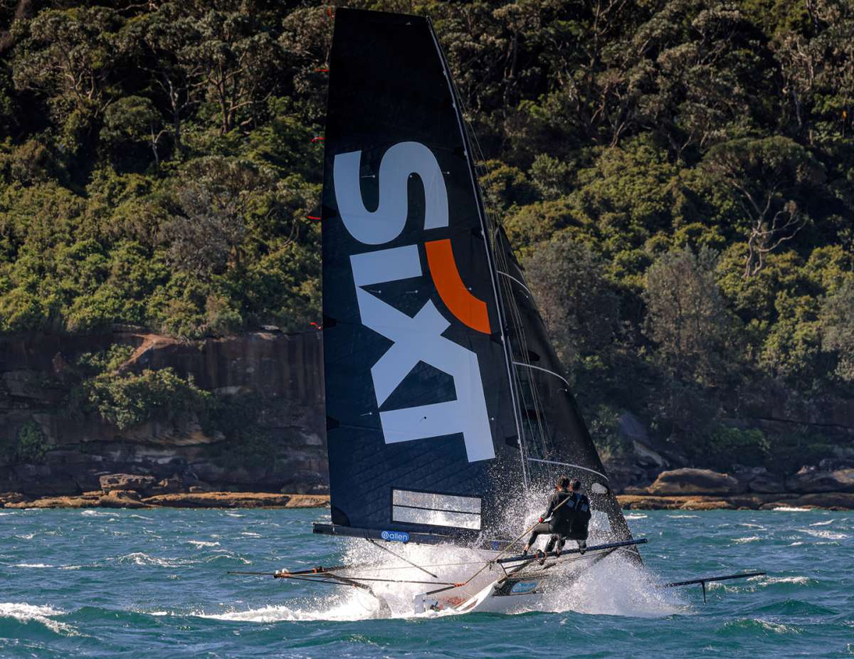 Wild action in the 2024 Spring Championship (SailMedia)