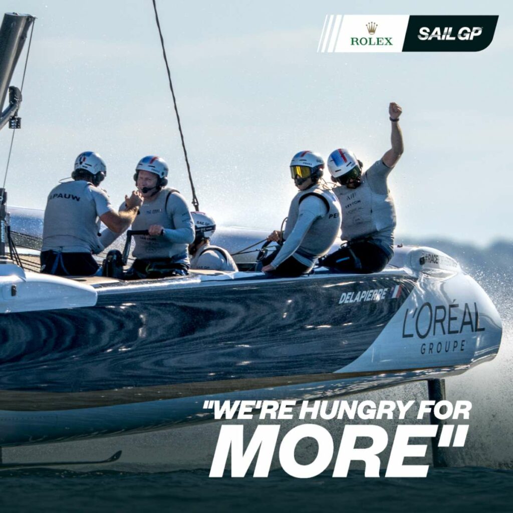 Delapierre’s France hungry for more as SailGP returns to Saint-Tropez