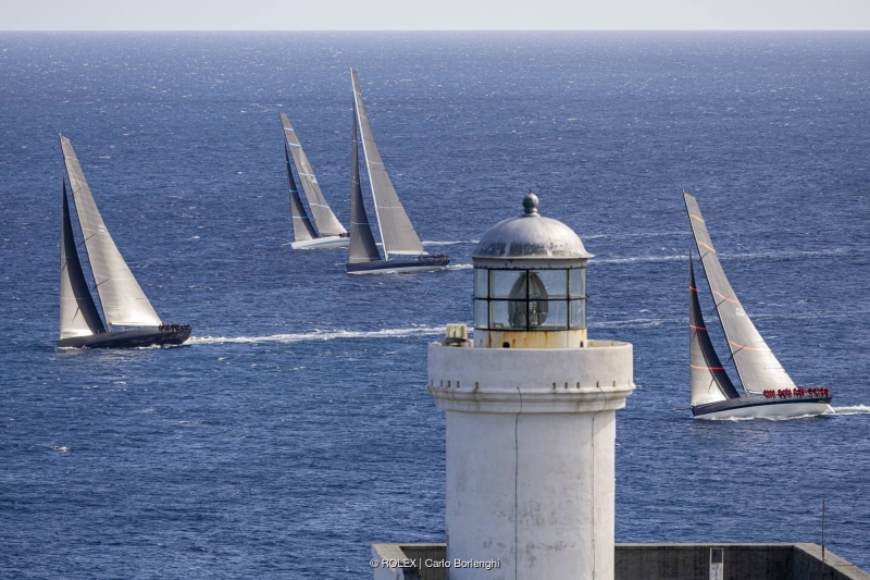 The event will host World Championships for the Maxi 1 class and the Maxi Grand Prix class. Photo credit: Rolex/Carlo Borlenghi