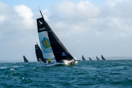 Start of Leg 2 of La Solitaire du Figaro Paprec © Mathieu Rivrin