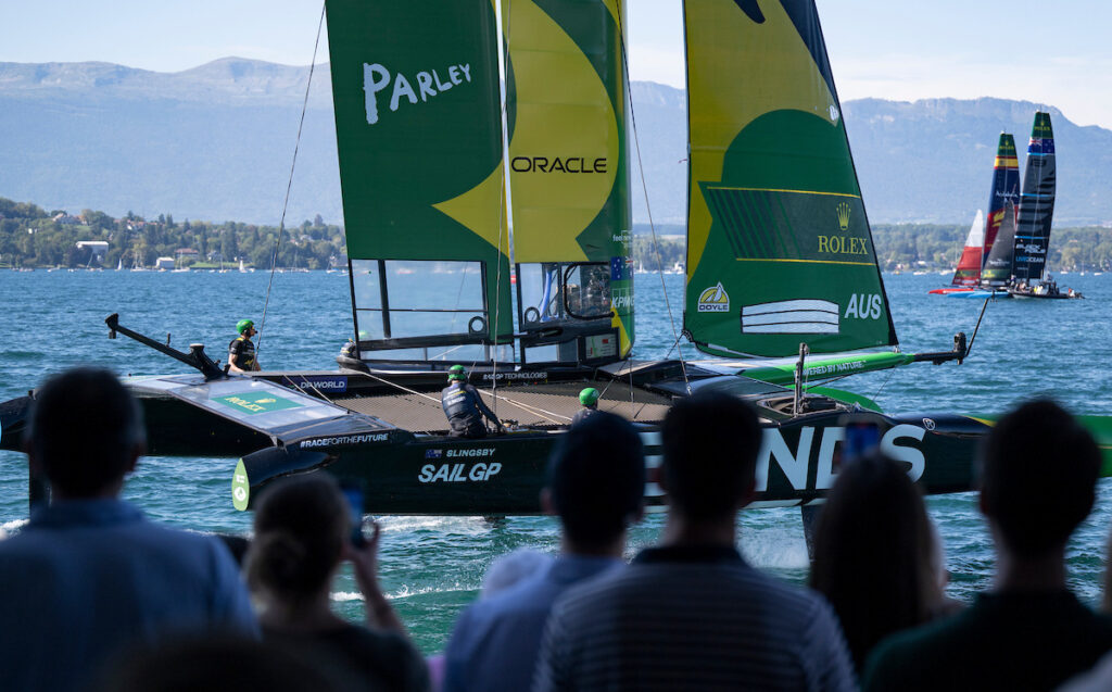the BONDS Flying Roos sit in pole position after the opening day in Geneva