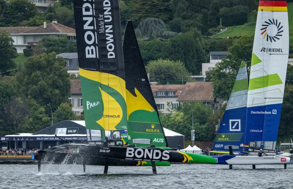 Australia's Flying Roos take series lead after Swiss SailGP