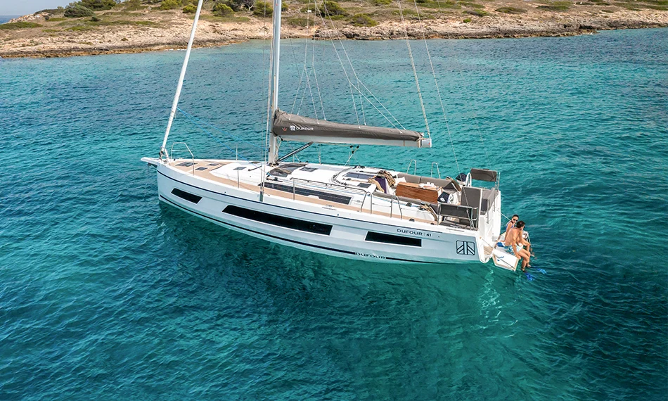 The Yacht Sales Co. team will be showcasing the new Dufour 41 at its WA Open Yacht event on Sunday 5 October at Mandurah Offshore Fishing & Sailing Club