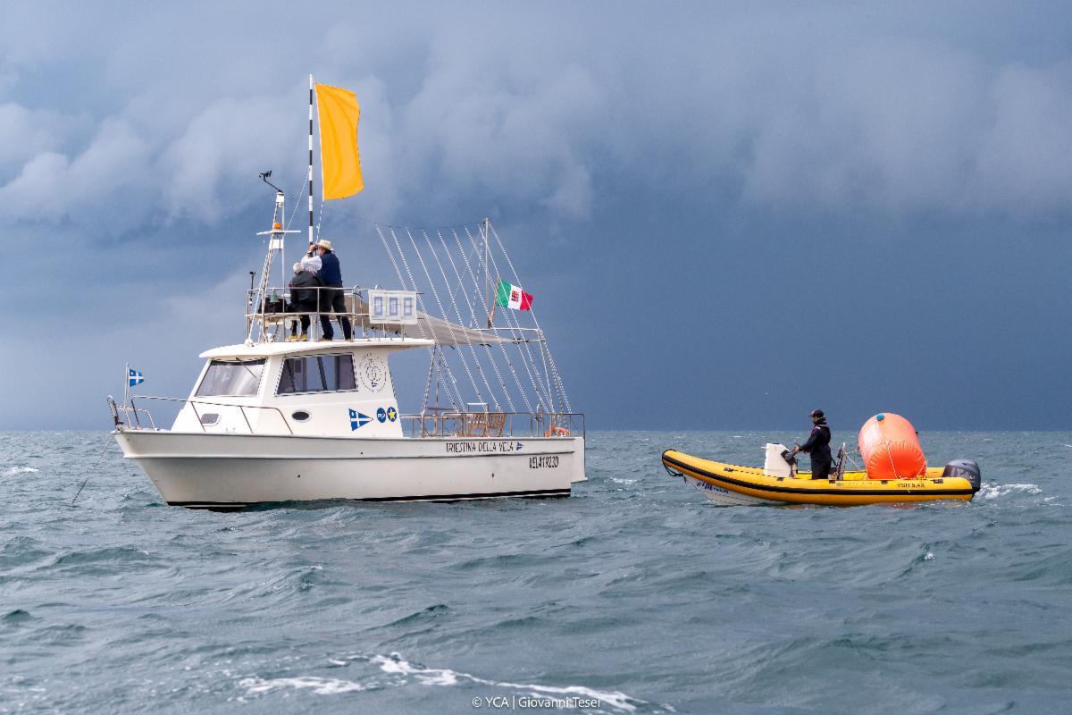 Race Day One - Melges 24 World Championship 2025, Trieste, Italy © YCA | Giovanni Tesei