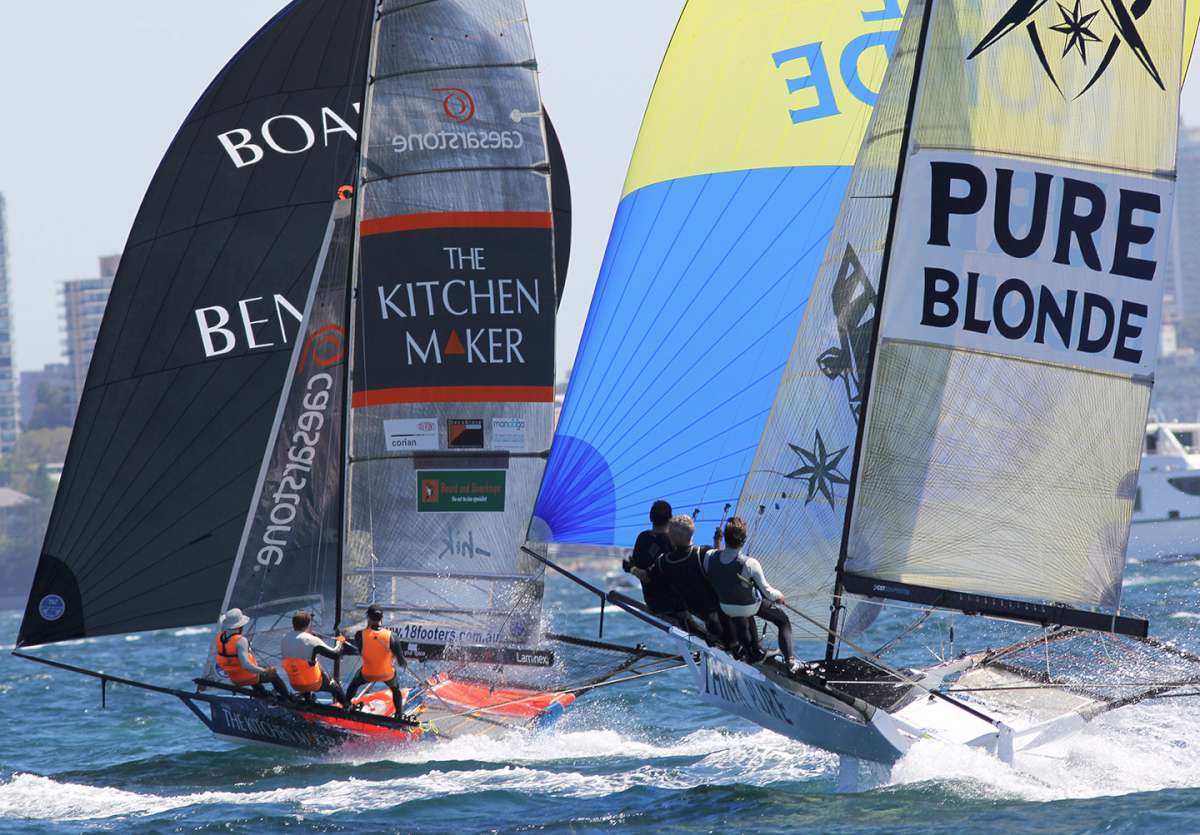 The Kitchen Maker leads Pure Blonde during the 2013-14 season (Frank Quealey)