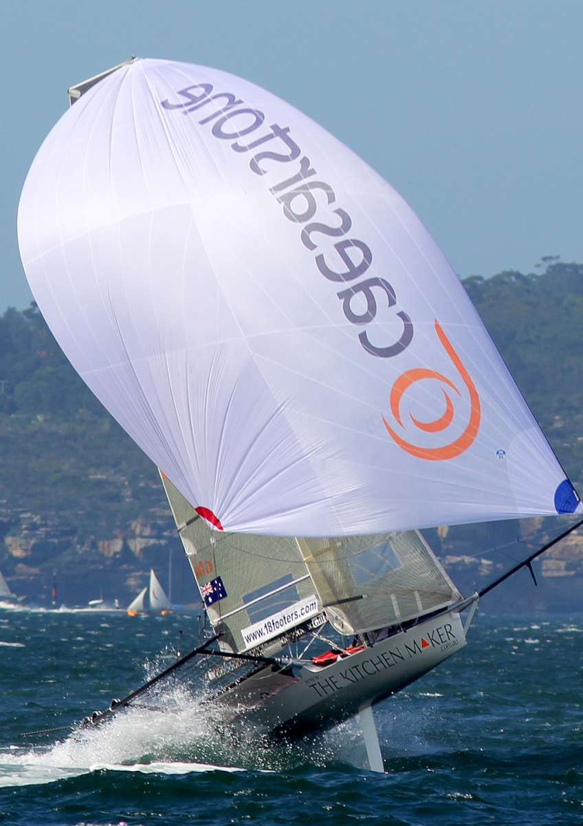 North-East spinnaker run (Frank Quealey)