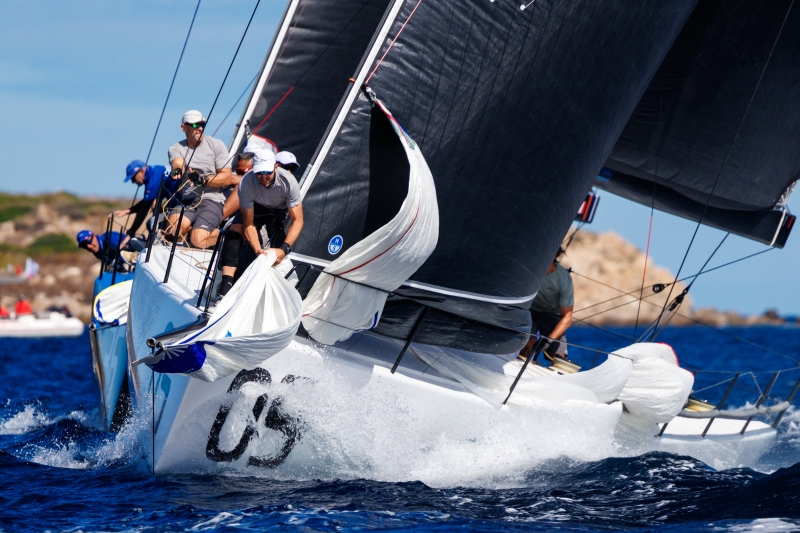 Sled took victory in the 52 Super Series - Porto Cervo - Range Rover Sailing Week. ﻿Photo credit: 52 Super Series/Nico Martinez