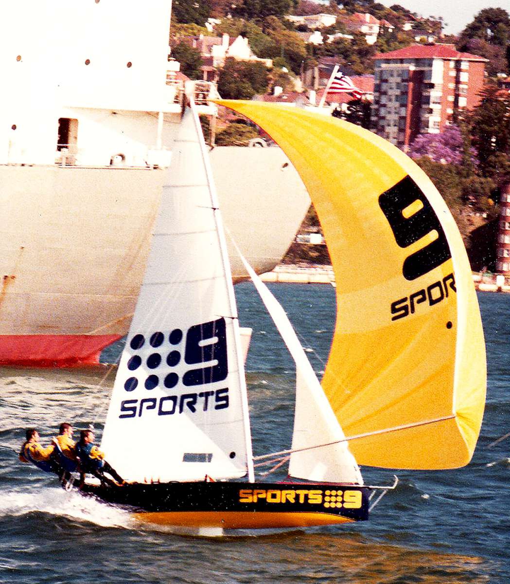 NE spinnaker run in 1979-80 season (Bob Ross)