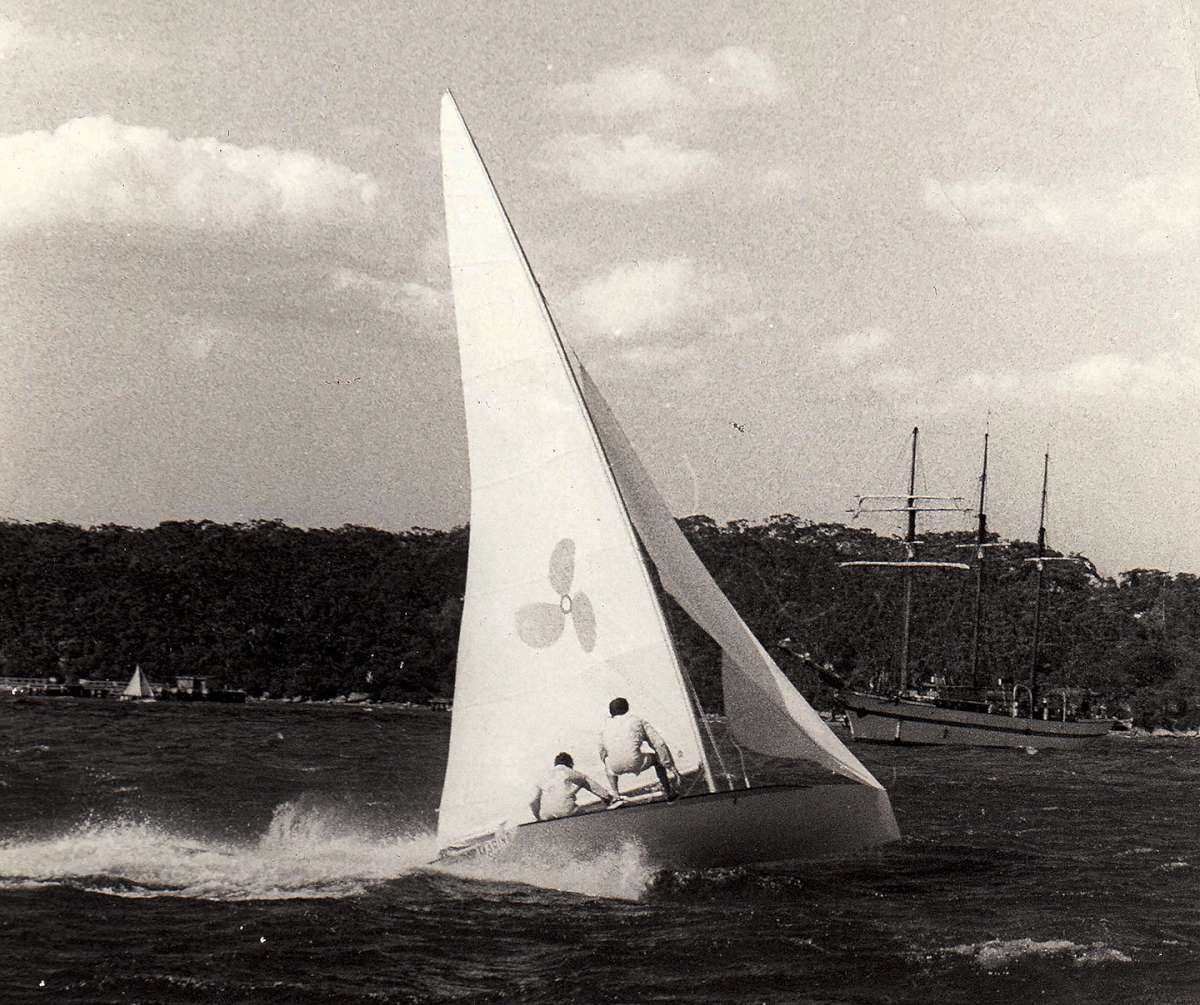 Porter Marine, moments before the capsize which broke f'ard hand John Levee's leg (archive)
