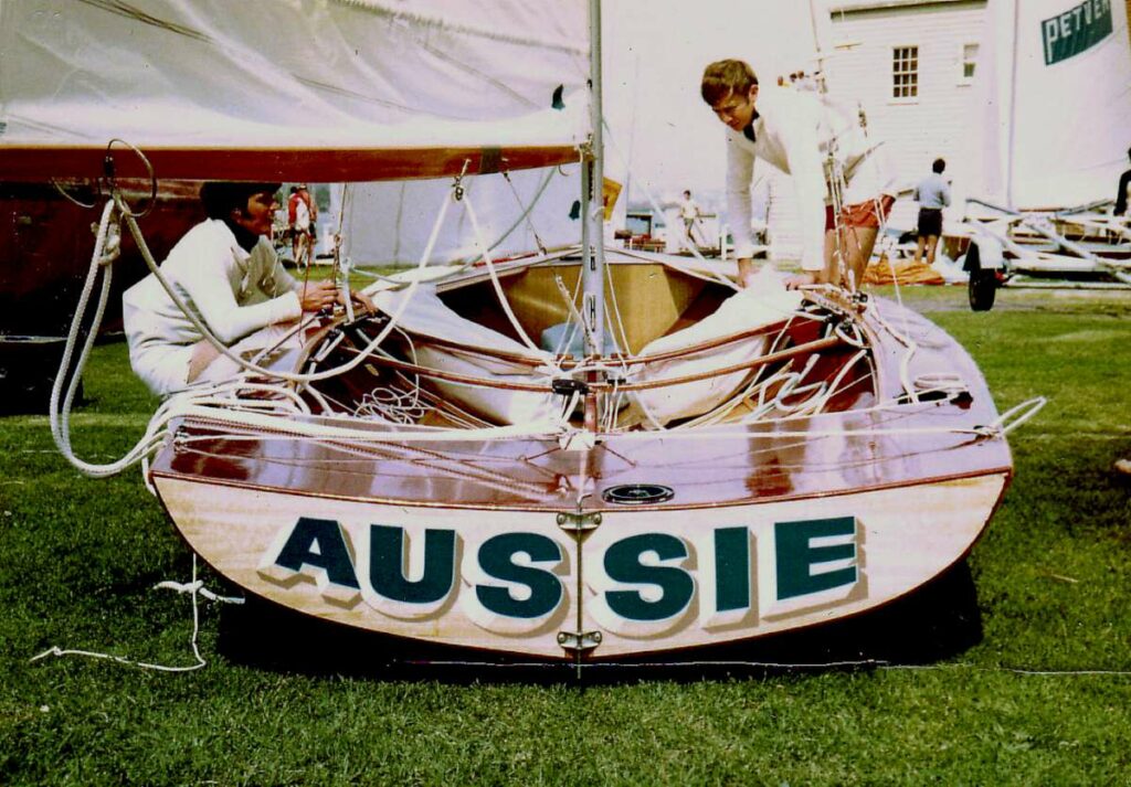 Aussie, David Porter's first 18 (Frank Quealey)