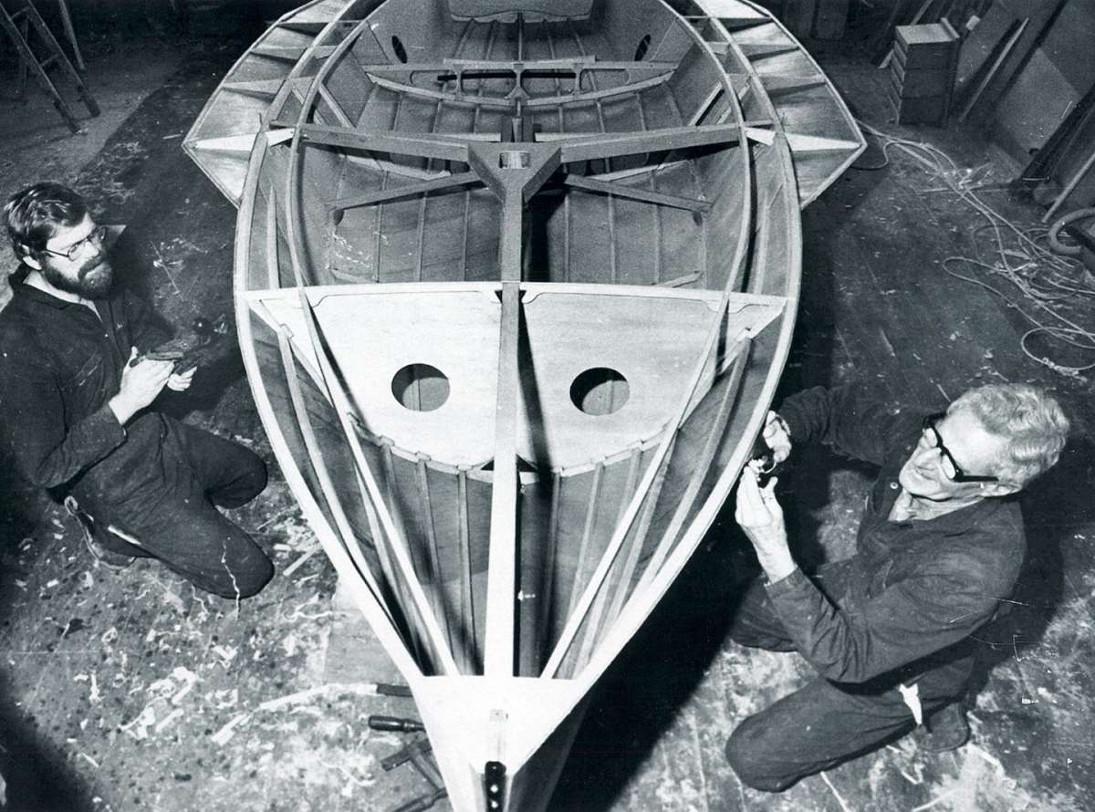 KB IV Frank Berthwaite design 1976 Bill last timber 18-0 footer