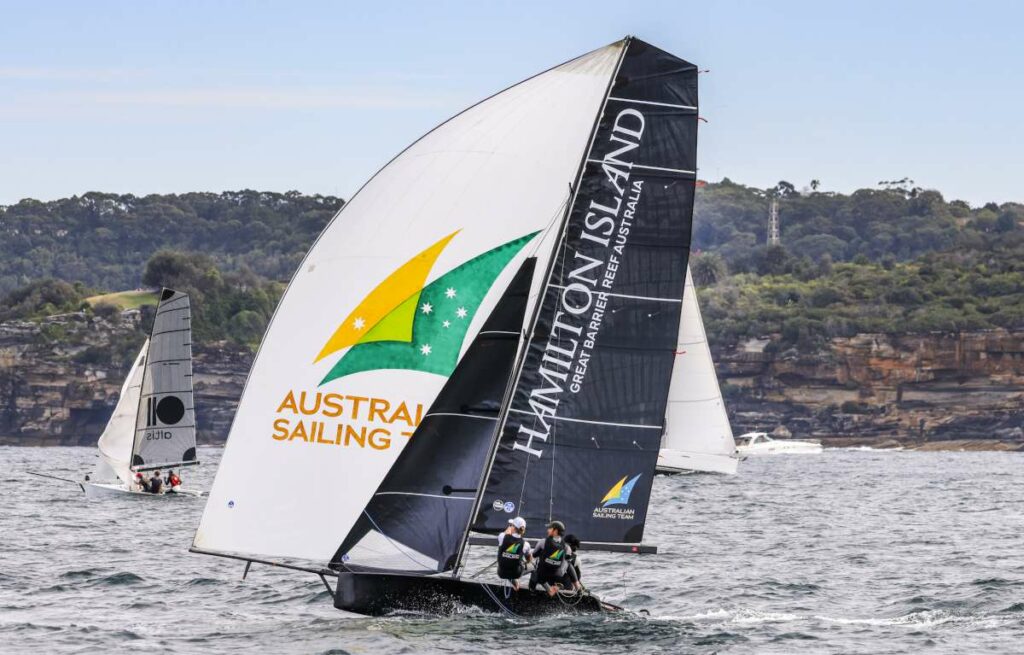Australian Sailing Team Skiff CREDIT Sail Media- Manly 16s