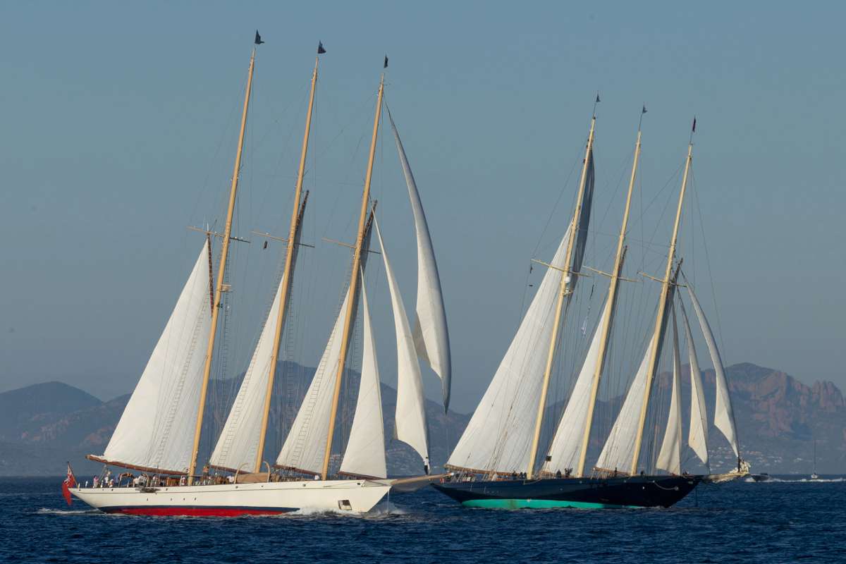 Les Voiles de Saint-Tropez - Final Day Classic Yachts - Credit Gilles Martin-Raget