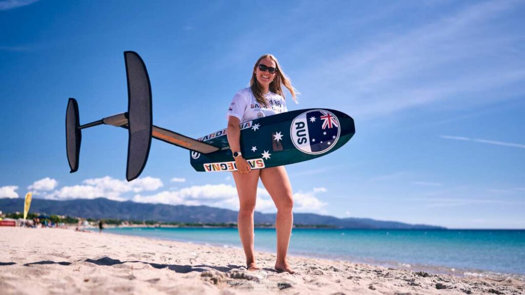 Breiana Whitehead on shore CREDIT Robert Hajduk