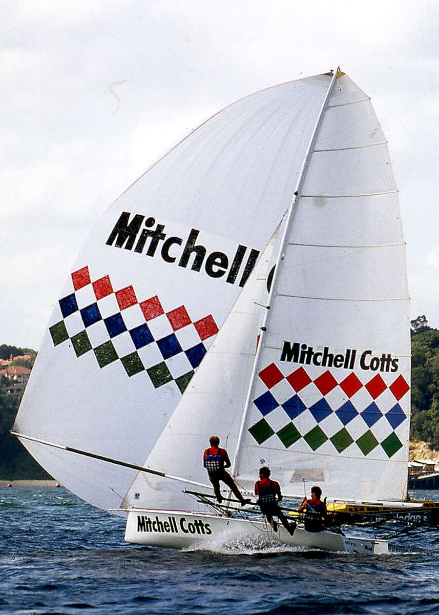 Mitchell Cotts in the early 1980s (Frank Quealey)
