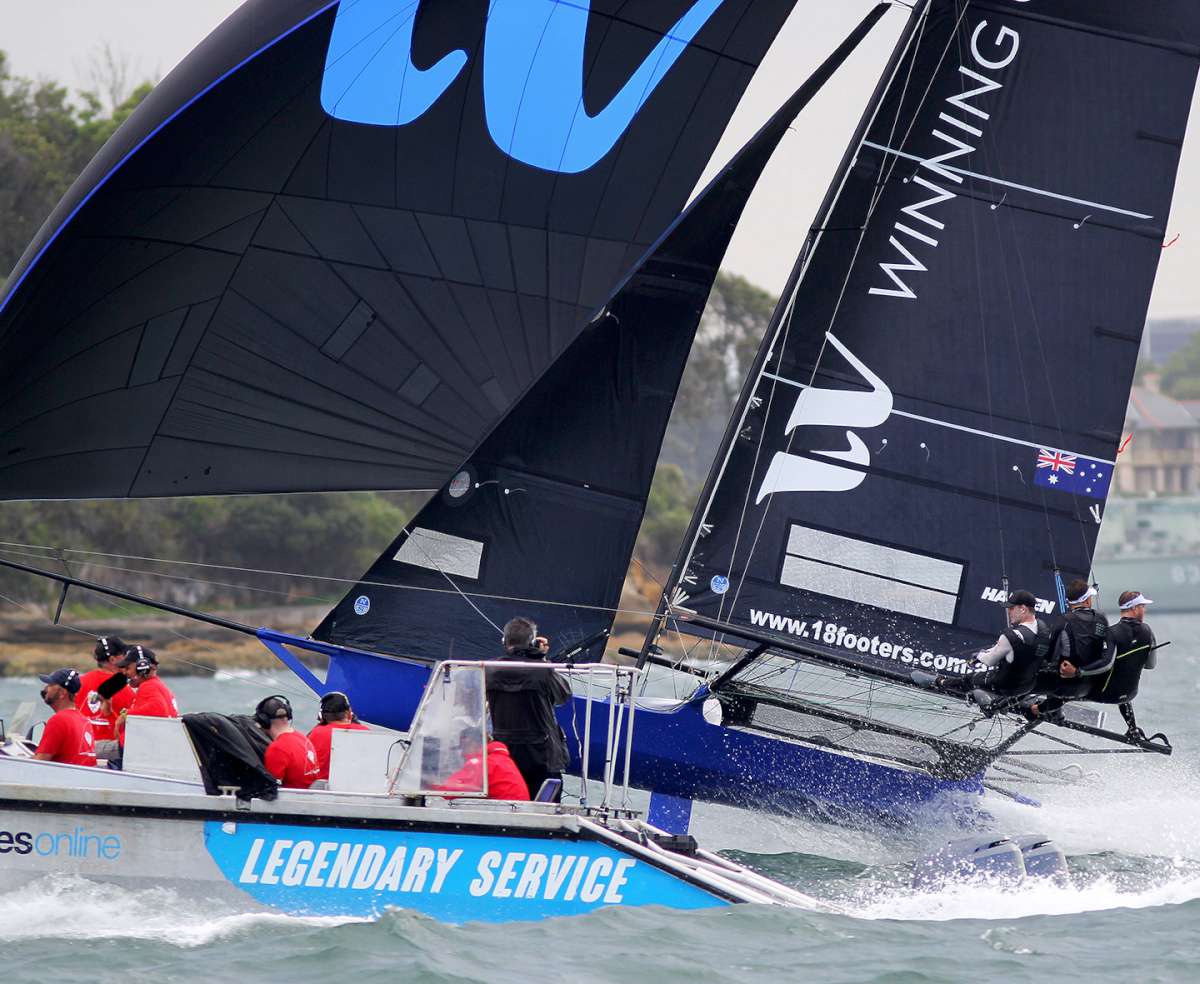 Close up to the action in 2019 (Frank Quealey)