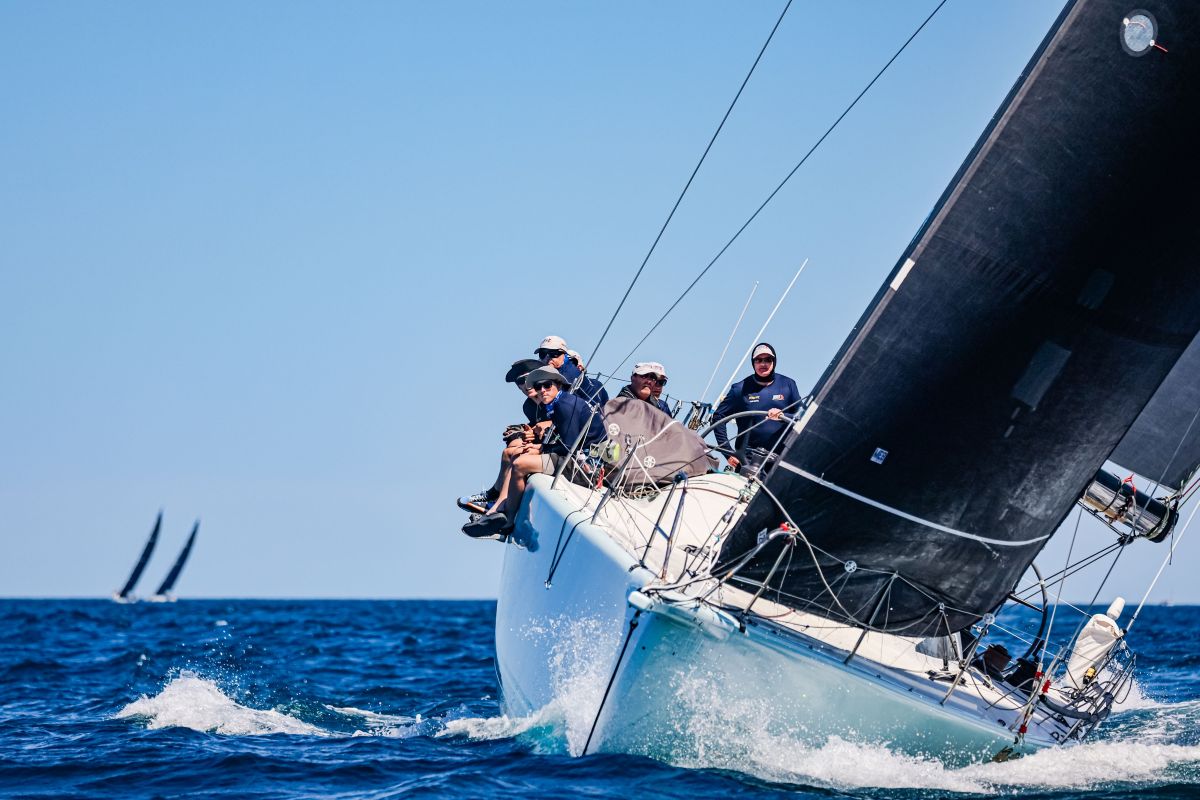 Frantic is keeping pace with Antipodes - credit Salty Dingo, S2A race