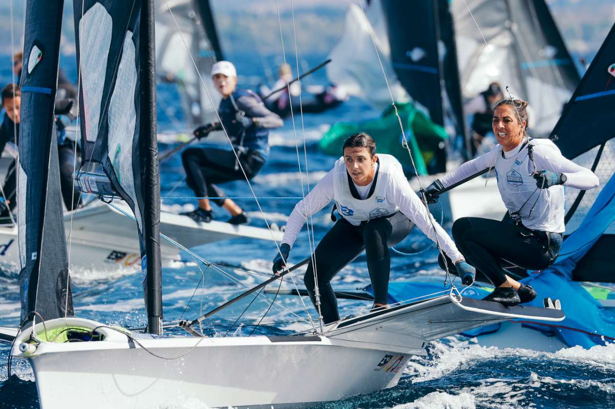 Spanish FX winners - 2025 49er, Fx, Nacra 17 Worlds - Credit Sailing Energy