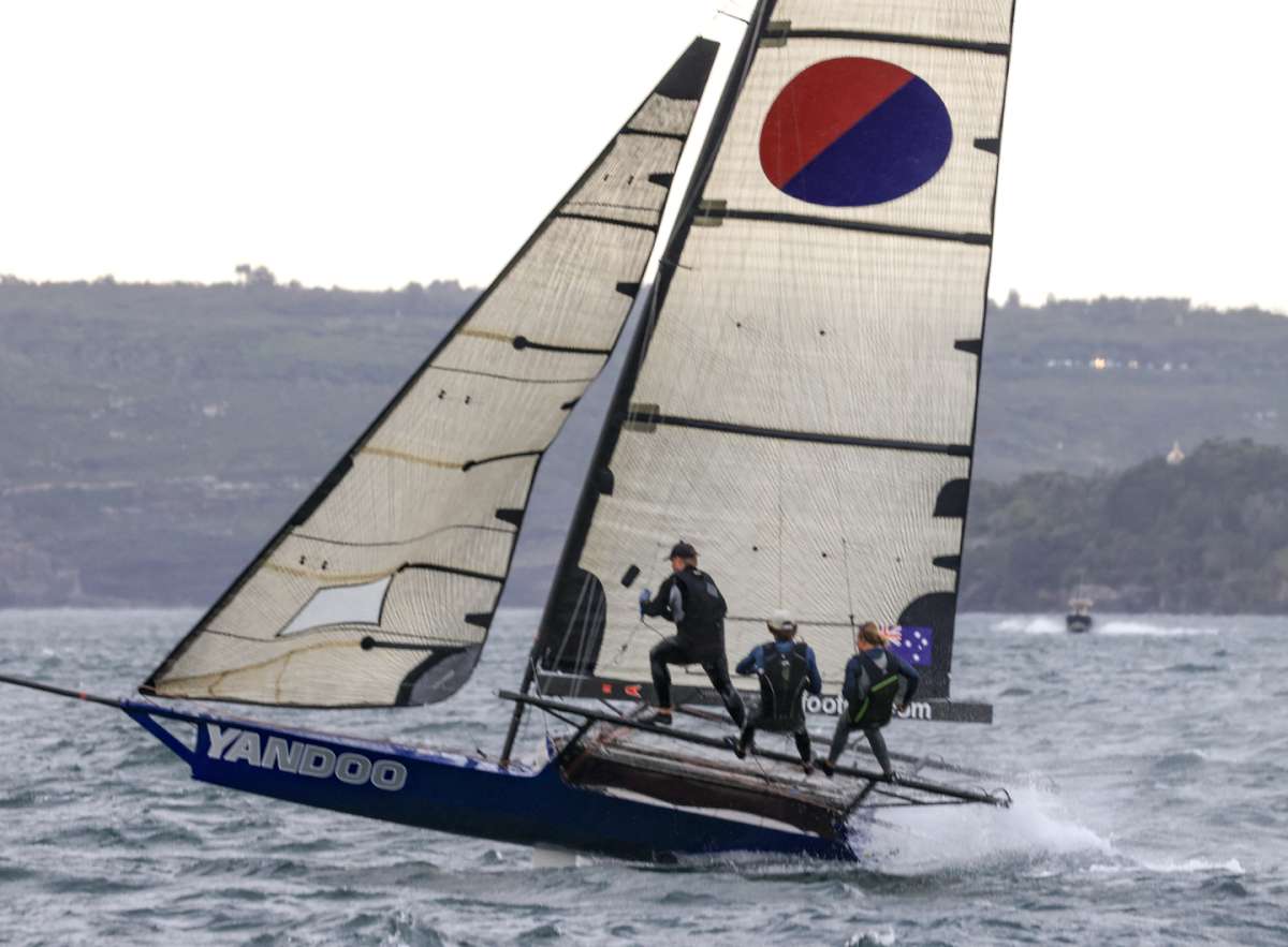 World champion Yandoo with Tash Bryant as skipper (SailMedia)