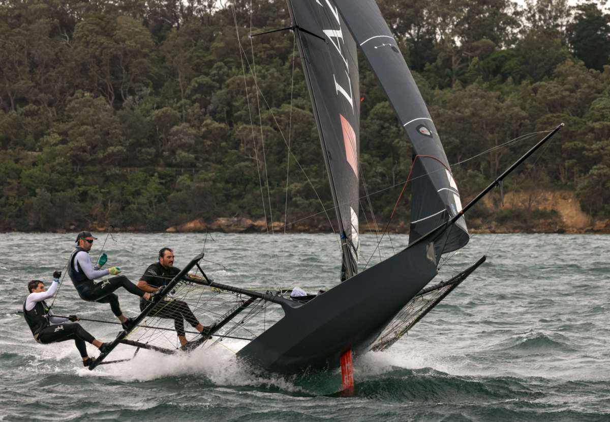 More like a plane ready for take off (SailMedia)