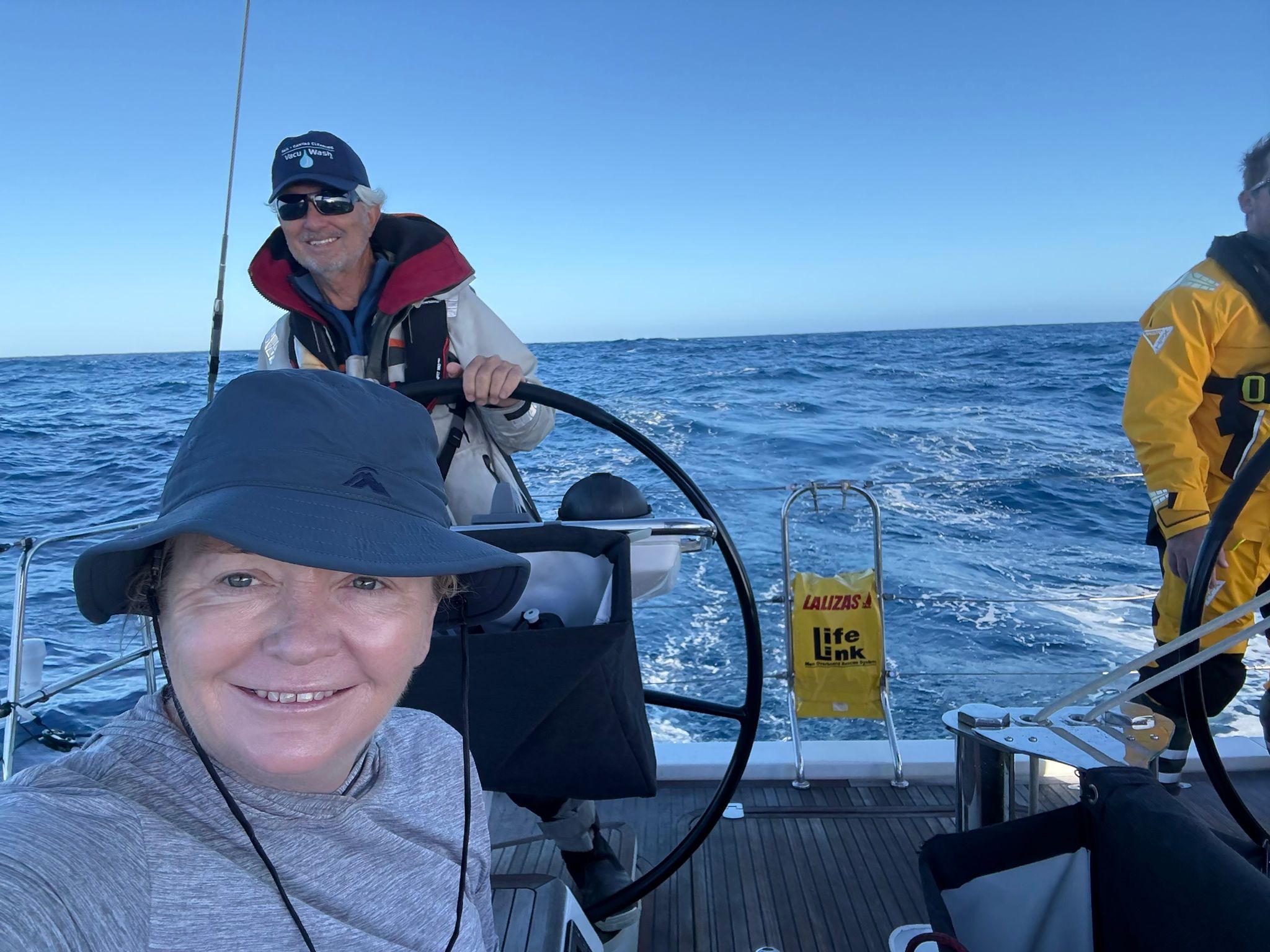 Happy campers on Cooloola this morning after an unpleasant evening - pic courtesy Cooloola