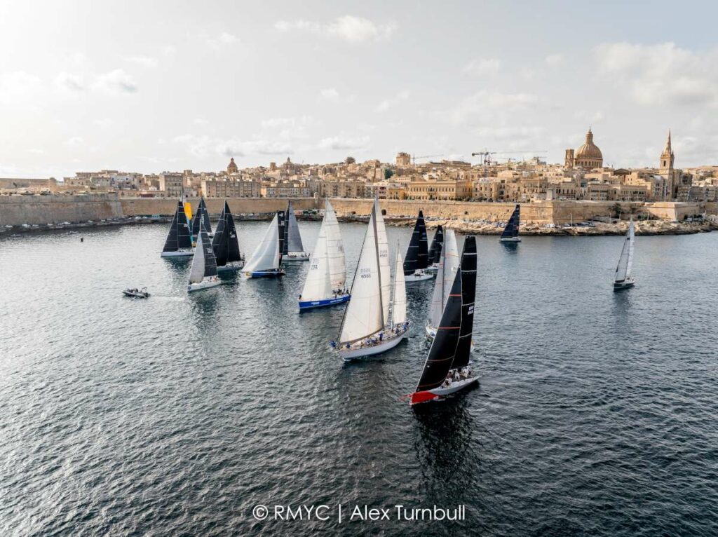 Malta Welcomes a World-Class Fleet for the 2025 Yachting Malta Coastal Race - Credit Alex Turnbull