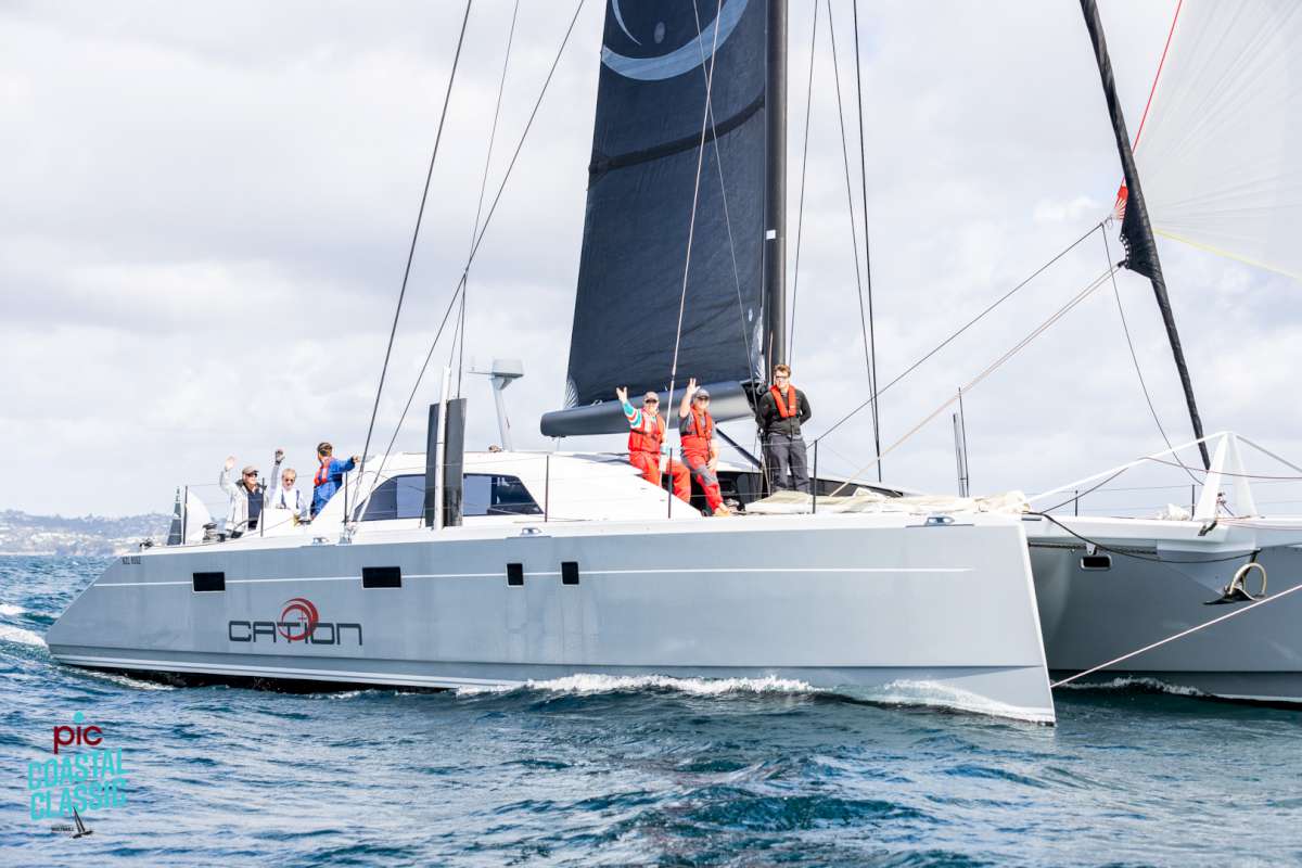 PICCoastalClassic_Cat+Ion – credit LiveSailDie (start line in 2022)