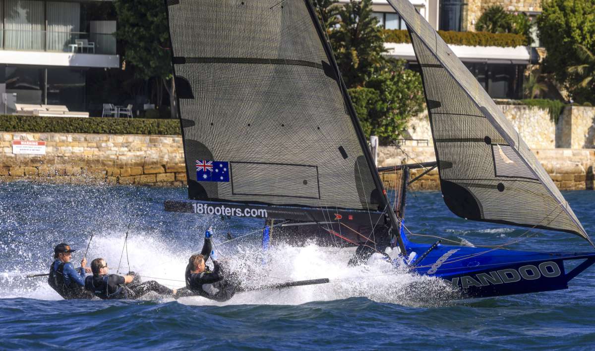 A wild ride to the finish line for the winner (SailMedia)