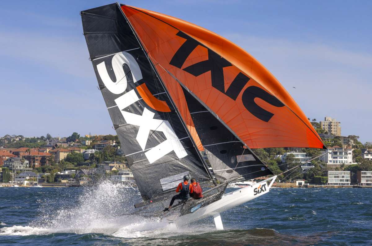 About to take off for the Sixt crew (SailMedia)