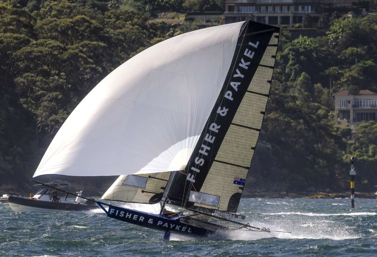Fisher & Paykel, home in fourth place (SailMedia)