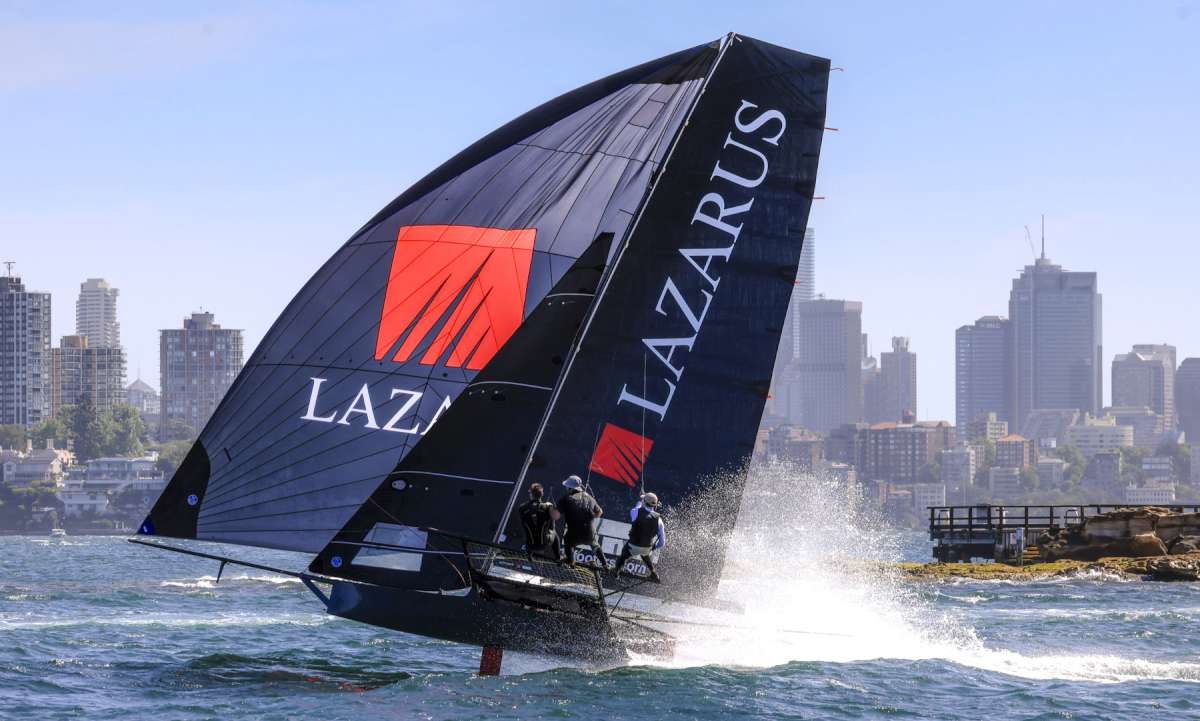 On the way to second place in last Sunday's club championship (SailMedia)