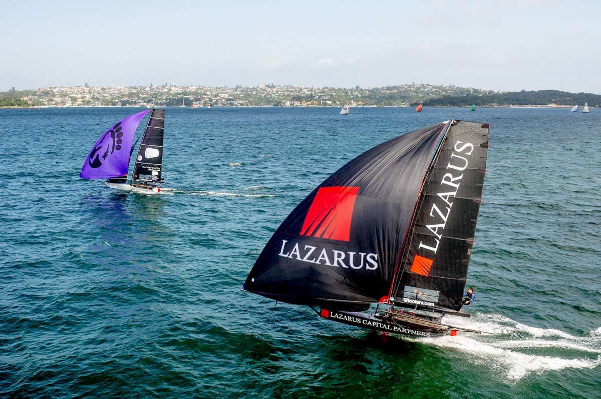 Southerly spinnaker run during Race 7 of the 2024 Giltinan Championship (SailMedia)
