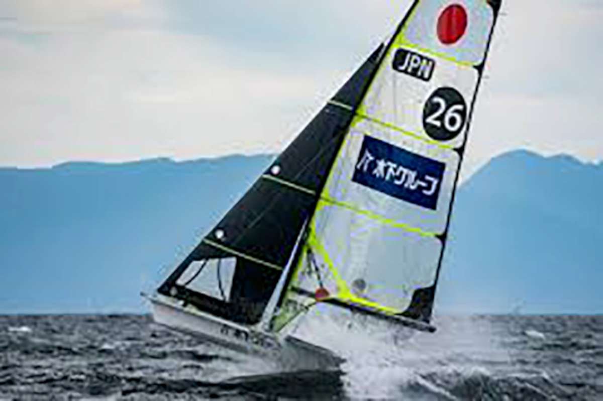 Tim Westwood sailing the 49er (provided)