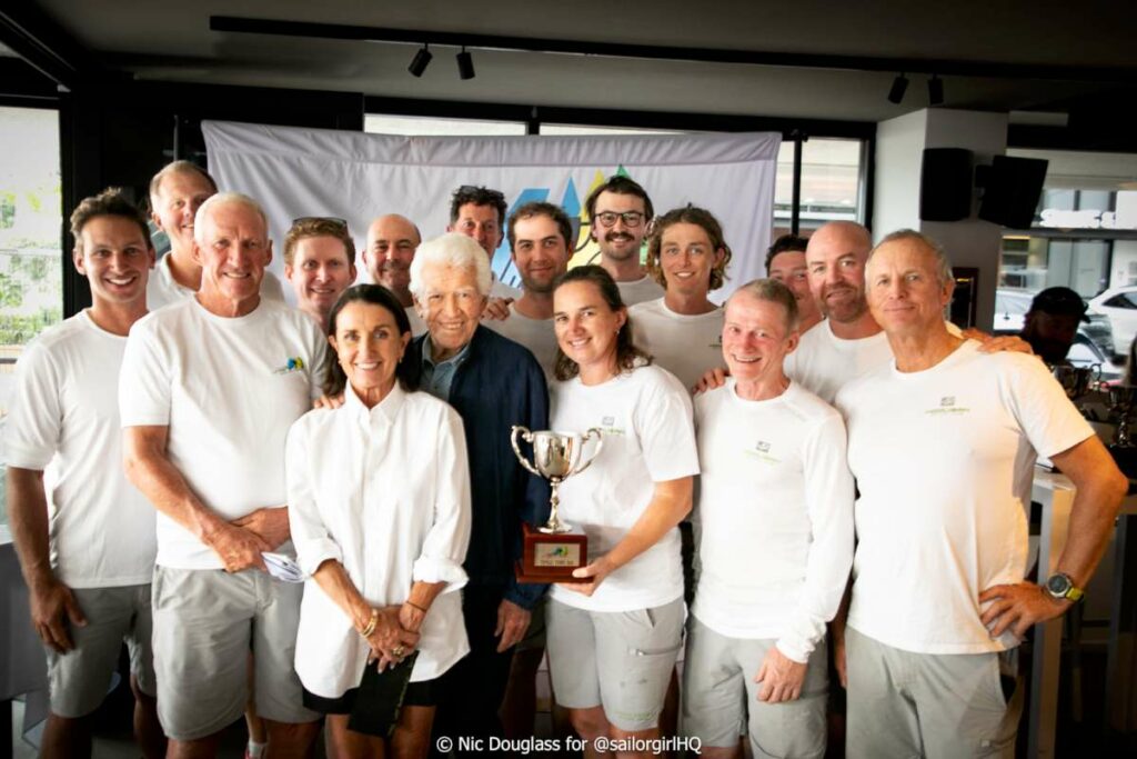 Team Hooligan with Marcus Blackmore and Caroline Furlong at the centre - Credit - Sunset Media - @sailorgirlhq