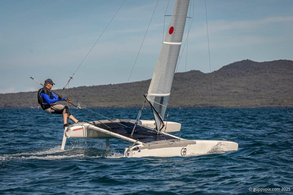 Andrew Landerberger AUS 308, with his new designed Scheurer G8, of which he had a major input, this former Olympian will be going for yet another World title to add to his many others