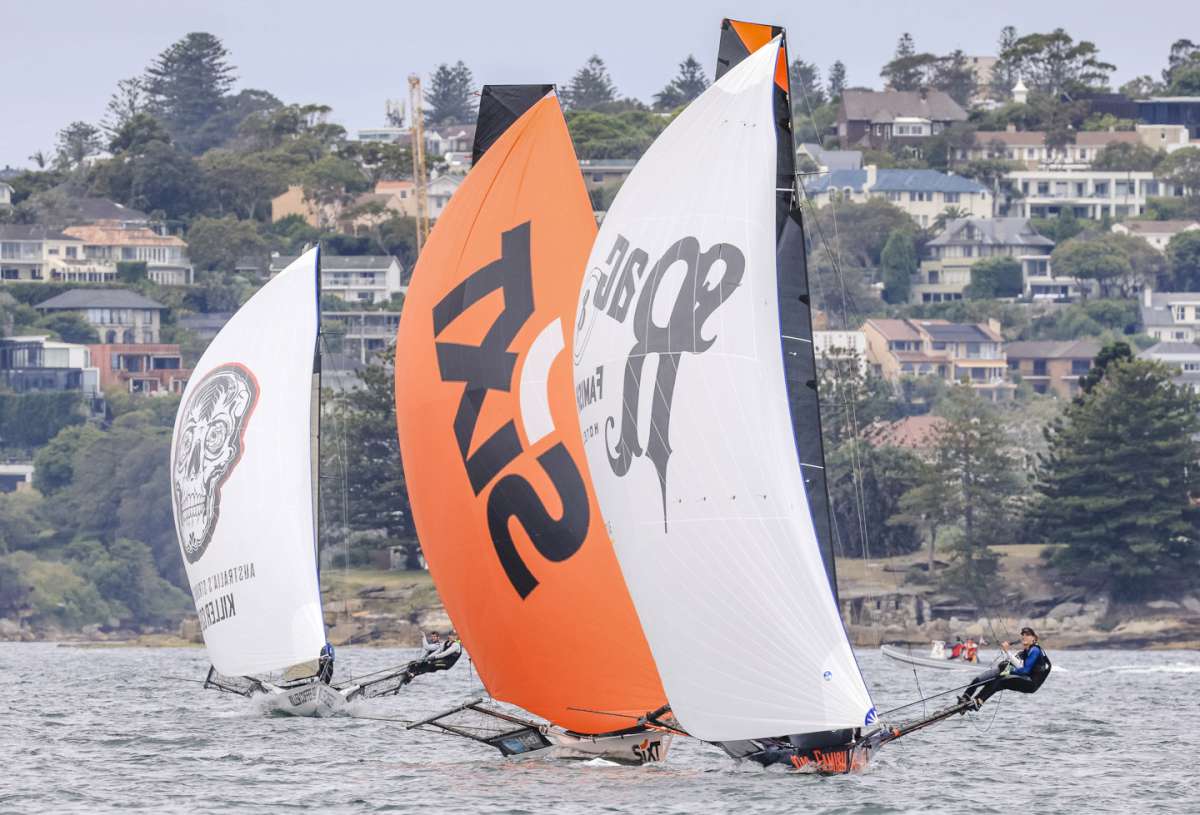 Chasing the leaders in the Spring Championship Race 4 (SailMedia)