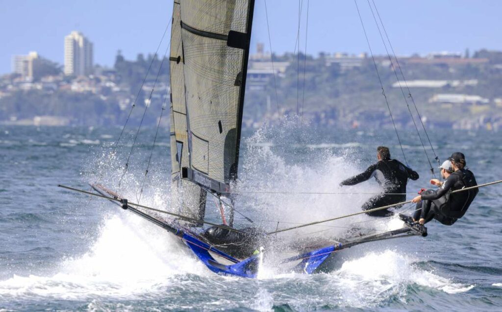 A wild ride for the winners as they head for Obelisk (SailMedia)