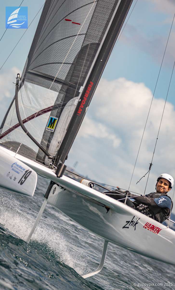 Ravi Parent, 2022 Champion, is satisfied with his day, getting a bullet and a third, leaving him as day one's Open leader,