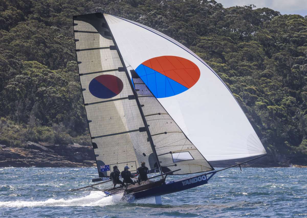 Yandoo on the way to victory last Sunday (SailMedia)