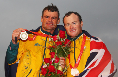 Darren Bundock and Glenn Ashby CREDIT Getty Images