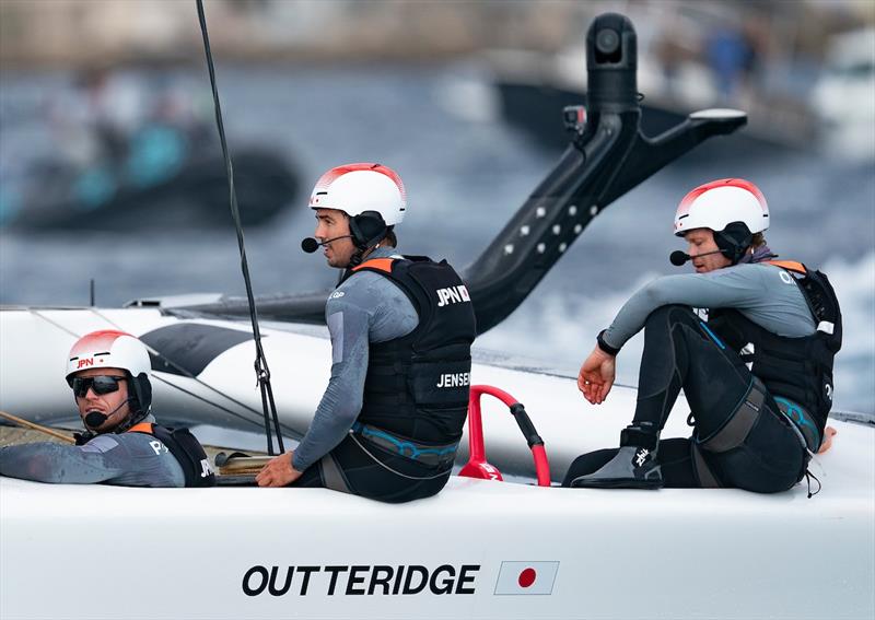 Outterige and Jensen with Japan SailGP CREDIT SailGP