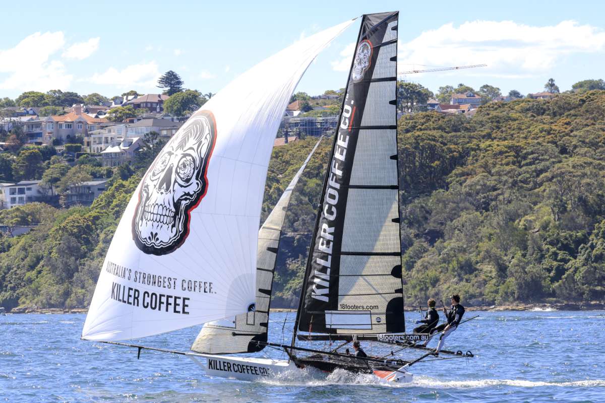 Killer Coffee Co before retiring (SailMedia)