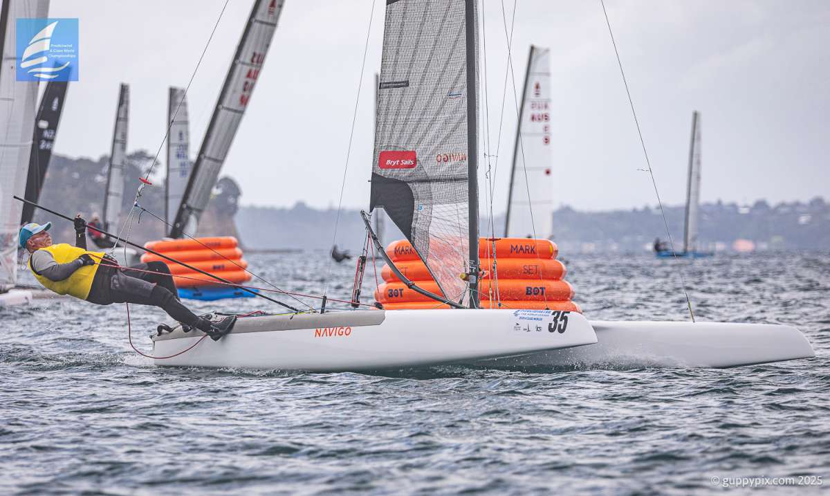 Jacek Noetzel POL, doing his characteristic Blowfish face